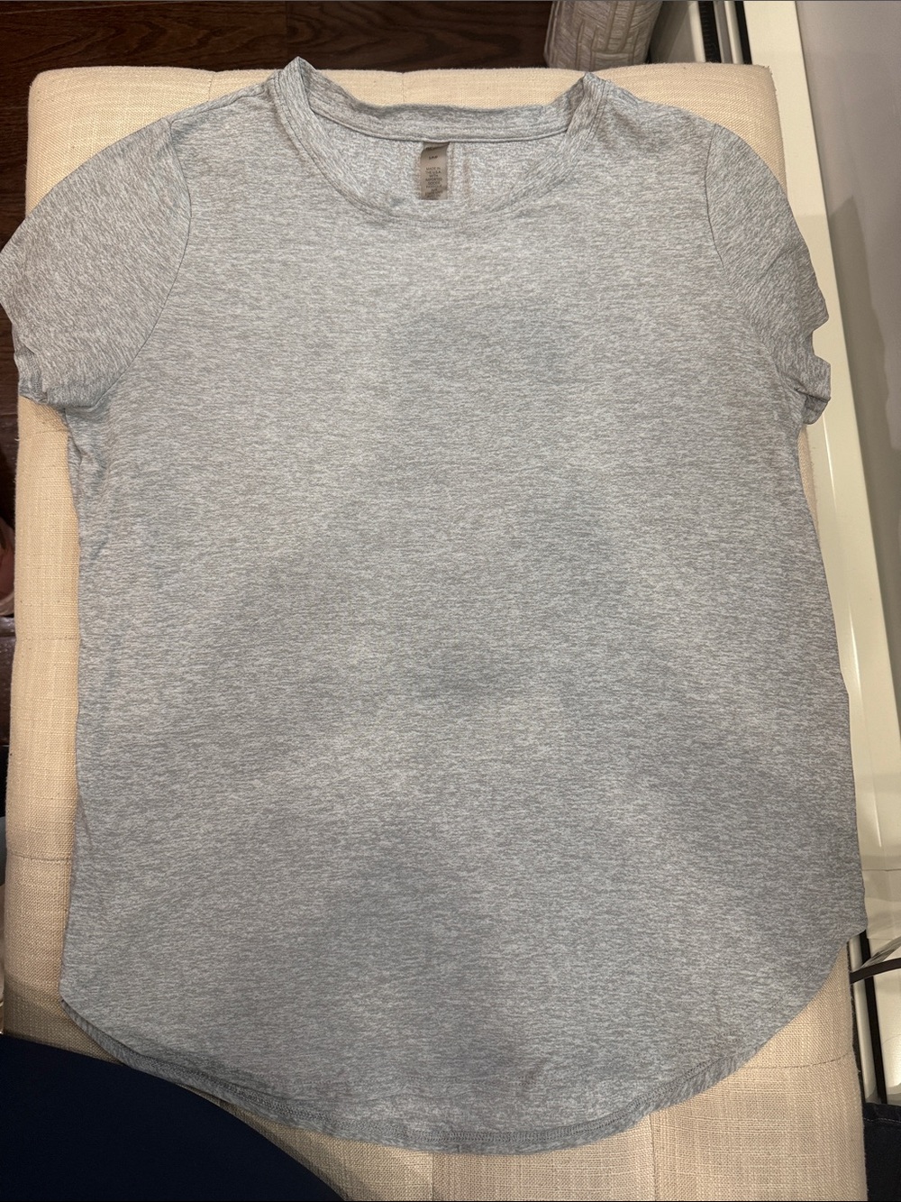 Beyond Yoga women’s Classic Short-Sleeve Tee - Light Heather Gray